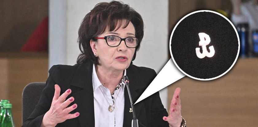 Elżbieta Witek przed komisją śledczą. Od tego jednego szczegółu nie da się oderwać oczu