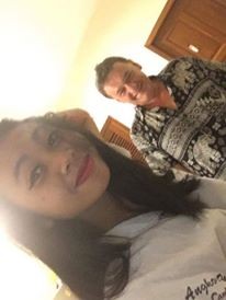 Piotr Tymochowicz i jego przyszła żona Sa Na