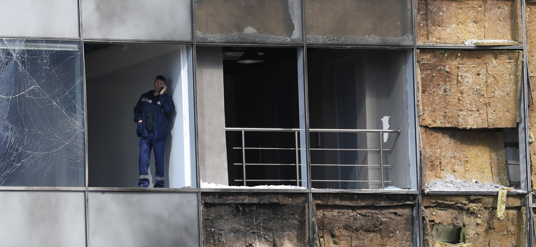 Atak na Moskwę. Dron uderzył w wieżowiec Moscow City