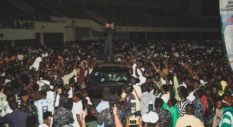 Fad Lan sells out Aliu Mahama Stadium in thrilling 'Amazing' concert