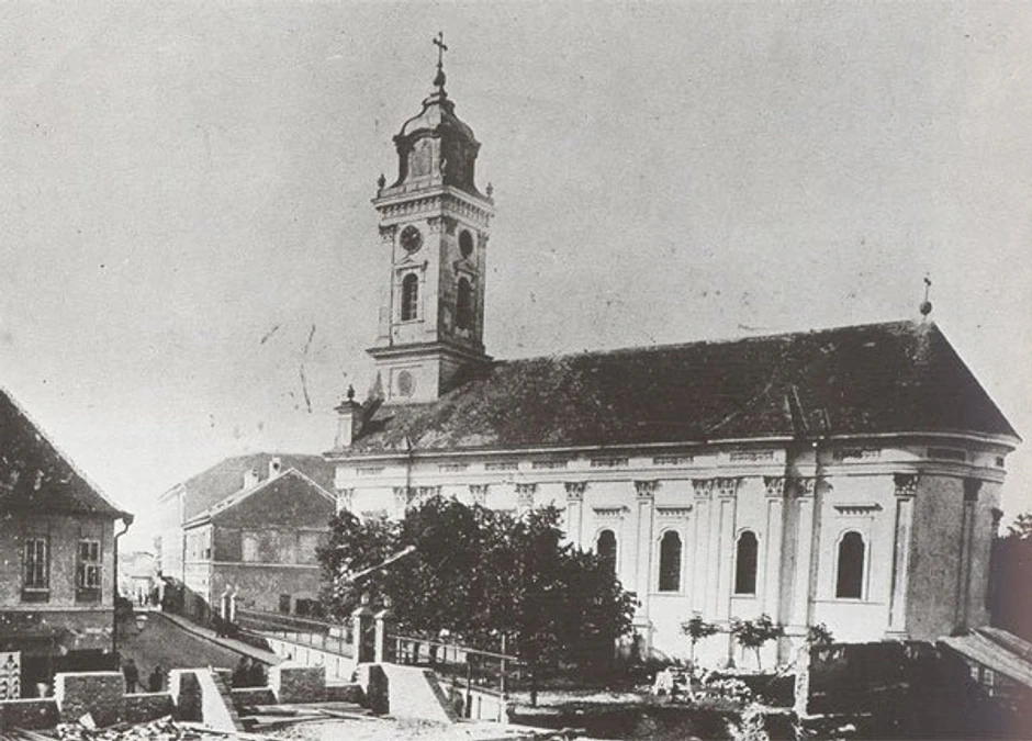 14-1 1902 Saborna crkva, i Vladicanski dvor u izgradnji