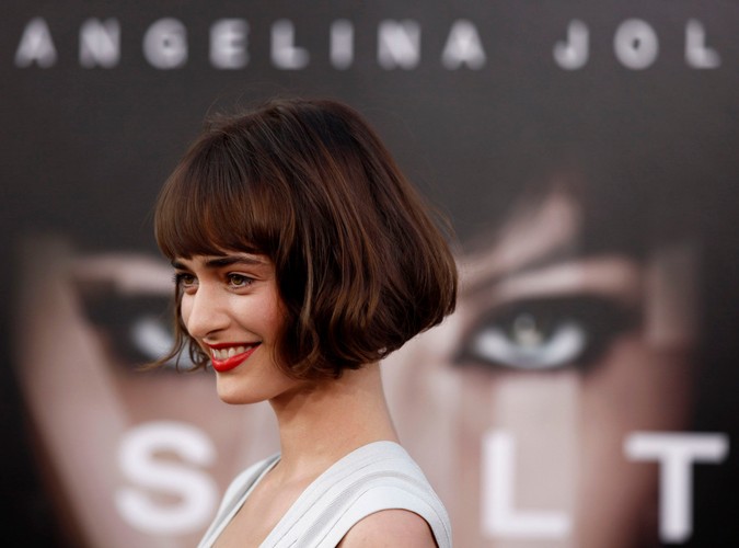 Angelina i Brad na premierze 'Salt'