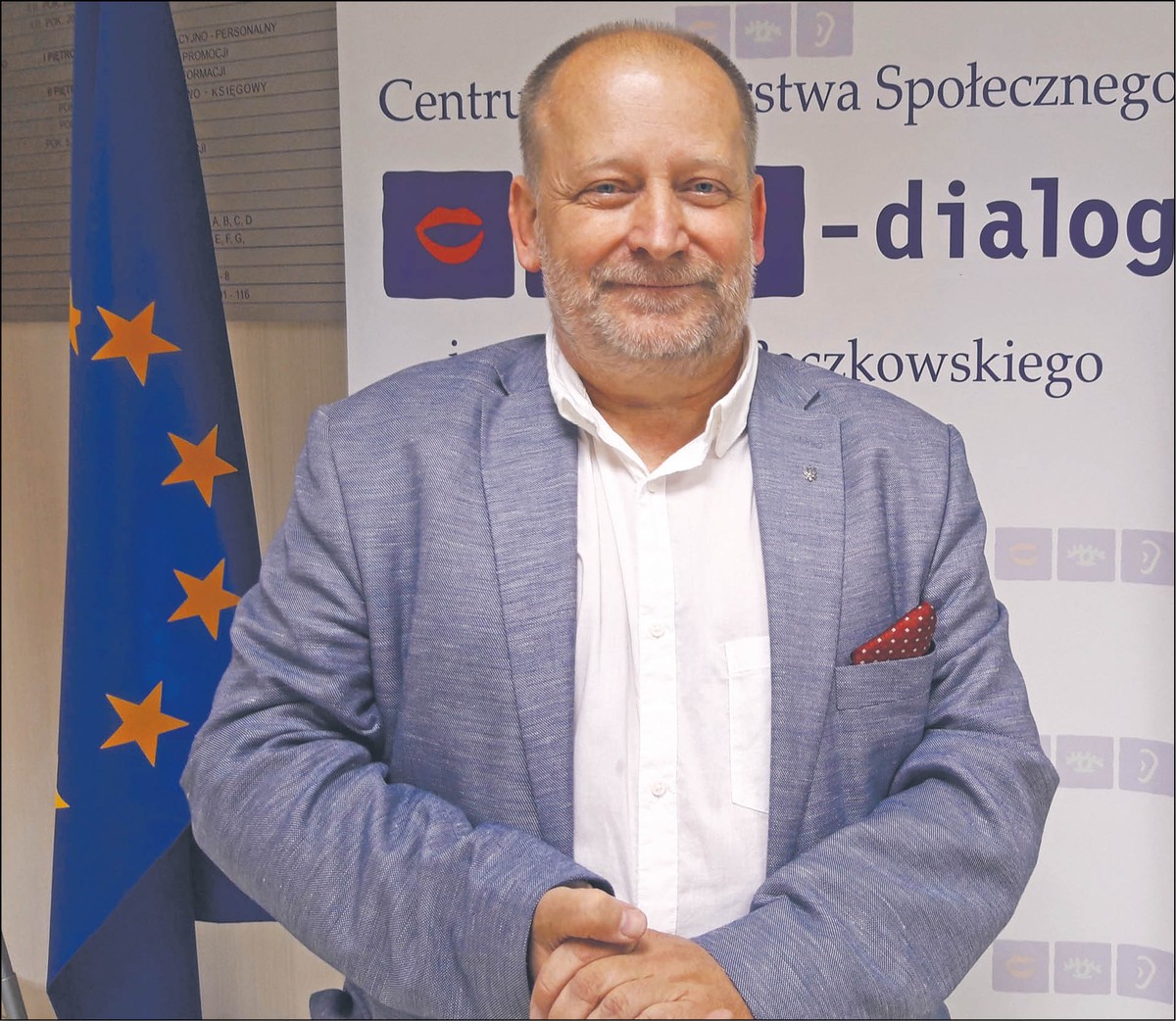 Sławomir Wittkowicz, członek prezydium Forum Związków Zawodowych, przewodniczący WZZ „Forum-Oświata”