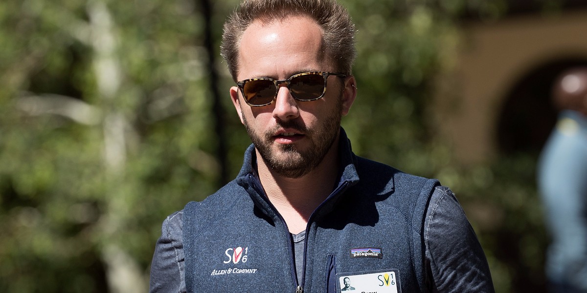 Drew Houston, chief executive officer of Dropbox.