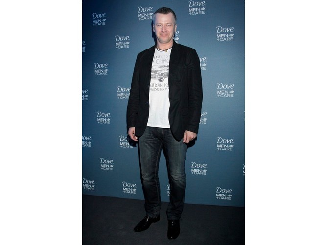 Wojciech Majchrzak na premierze kosmetyków Dove Men Care