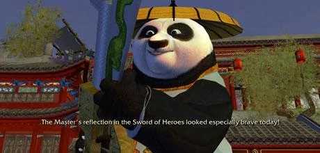 Screen z gry "Kung Fu Panda" (wersja PC)