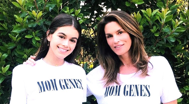 Cindy Crawford és lánya