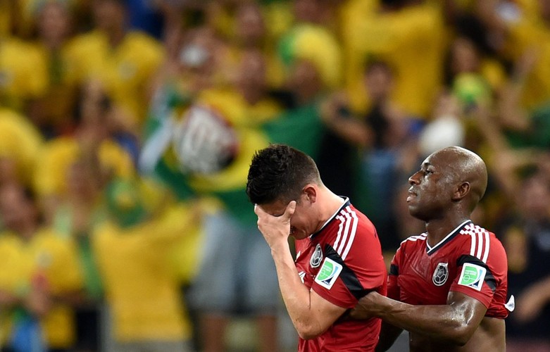 James Rodriguez po meczu z Brazylią płakał jak dziecko