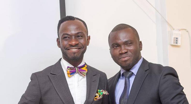 Okyeame Kwame and Jeremiah Buabeng at Rebrand 2015