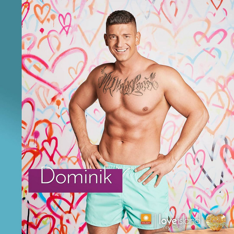 Dominik Sucharski w programie "Love Island. Wyspa Miłości"