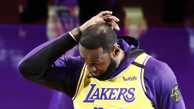 LeBron James nie mógł powstrzymać łez w Staples Center