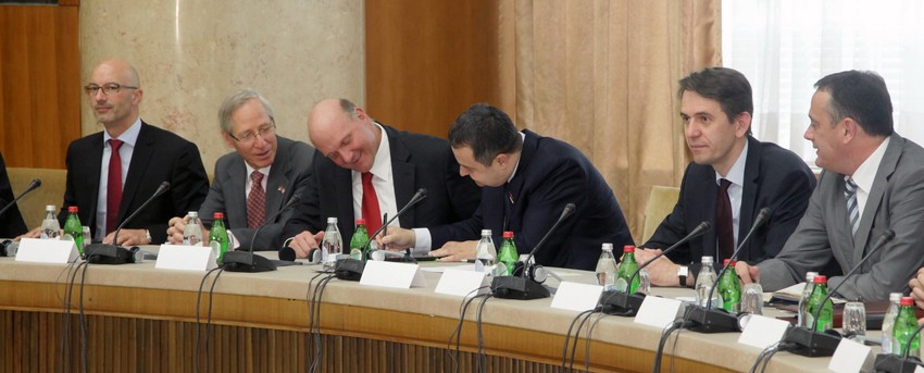 Majkl Kirbi, Stiven Balmer, Ivica Dačić, Saša Radulović, Aleksandar Antić