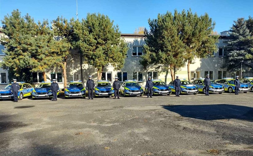 Skoda Octavia w policji