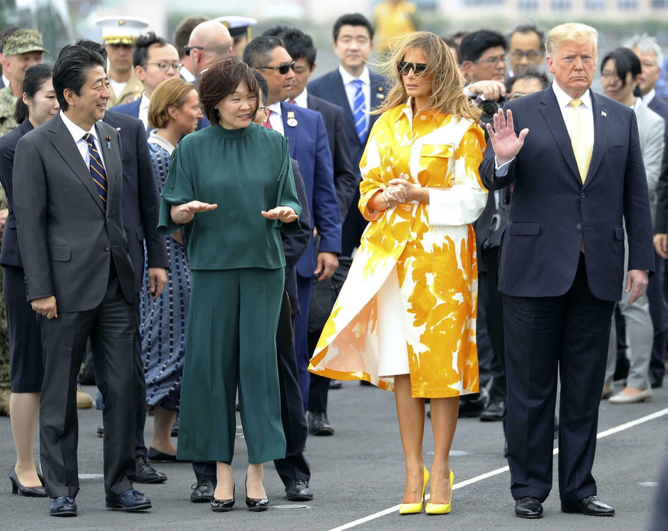 Melania Trump w zachwycającej i bardzo drogiej kreacji. Cena płaszcza zwali was z nóg 