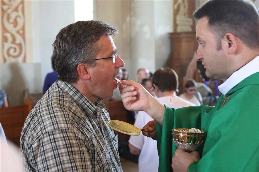 Komorowski w kościele przemawiał do wiernych!