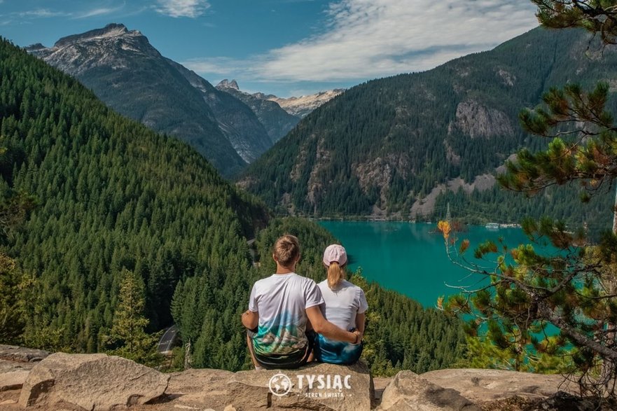 North Cascades - Diablo Lake. fot. Tysiąc Stron Świata