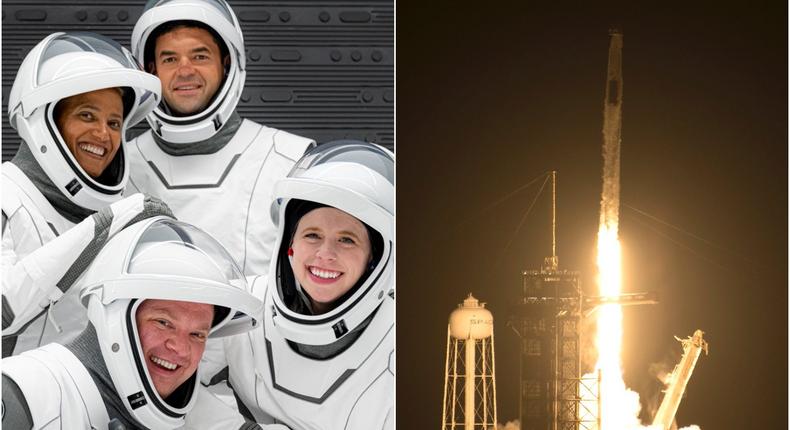 The Inspiration4 crew lifted off aboard a Falcon 9 rocket on September 15, 2021.
