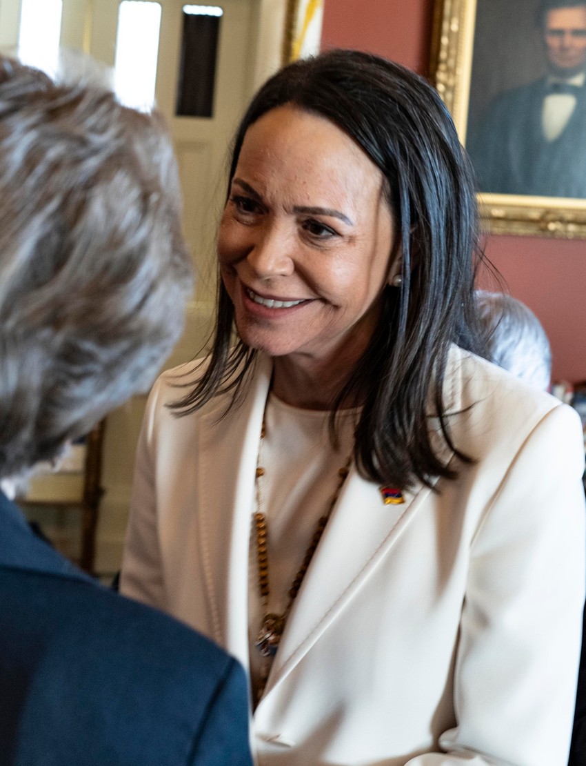 Marija Korina Mačado u Kapitolu