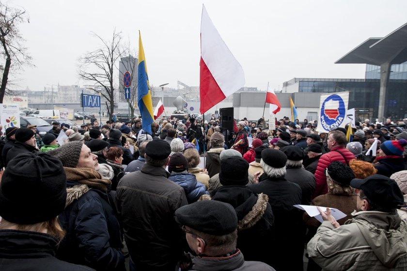 Nie dla Kaczyńskich! Protest w Katowicach