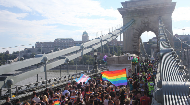 A tervek szerint Budapesten lesz az Európai leszbikus konferencia / Illusztráció: Budapest Pride 2017 / Fotó: Blikk archív