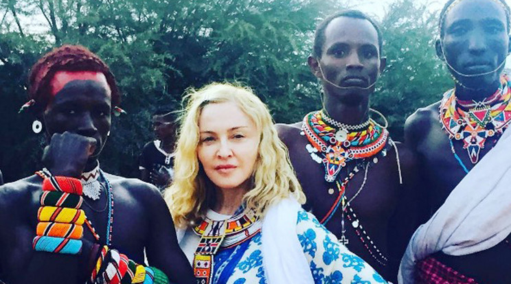 Malawiban turnézik Madonna / Fotó: Northfoto