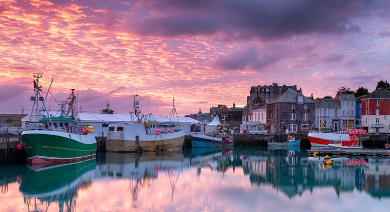 Padstow, Cornwall, ranks among the top 10 most expensive seaside places to buy a home in the UK.