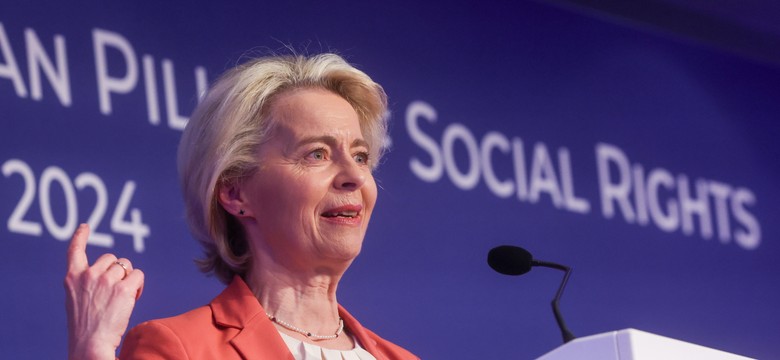 Incydent podczas konferencji Ursuli von der Leyen. "Jest pani kryminalistką!"