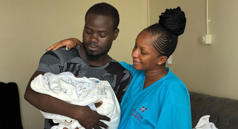 Mulamwah & Ruth K welcome their son Oyando Jnr