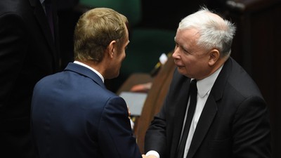 Kaczyński Tusk Expose