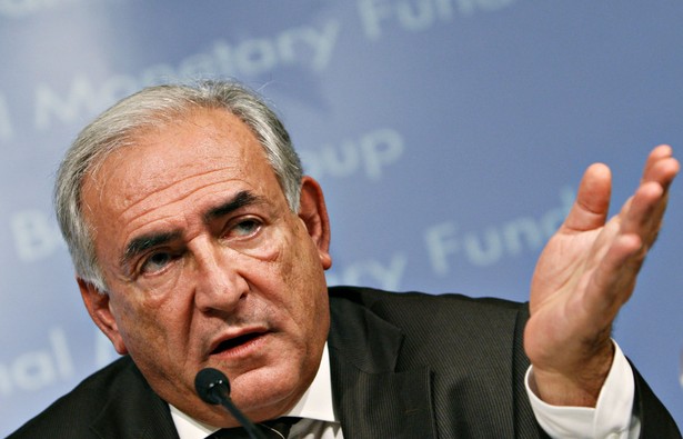 Dyrektor generalny Międzynarodowego Funduszu Walutowego (MFW) Dominique Strauss-Kahn