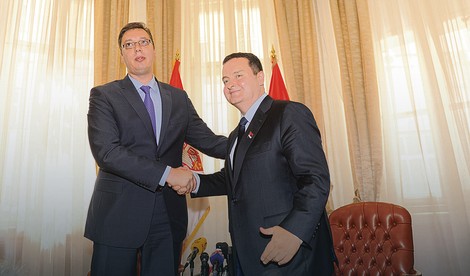Aleksandar Vučić i Ivica Dačić