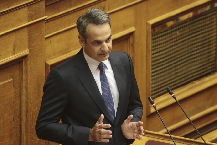 Premier Grecji Kyriakos Micotakis