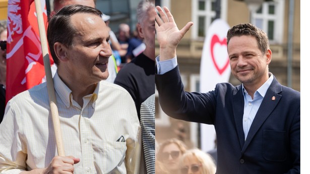 Sikorski vs. Trzaskowski. Kto sobie lepiej poradzi w wyborach? [SONDAŻ]