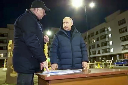 Putin znów odwiedził okupowane tereny Ukrainy. Kreml nie pokazał żadnych nagrań