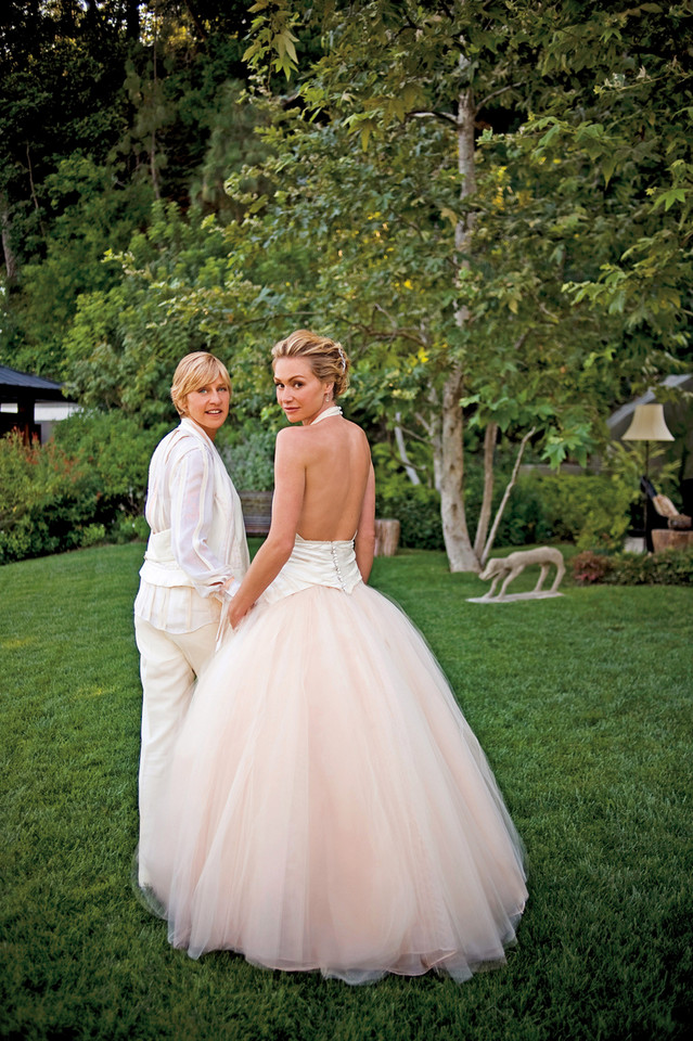 Ellen DeGeneres i Portia De Rossi