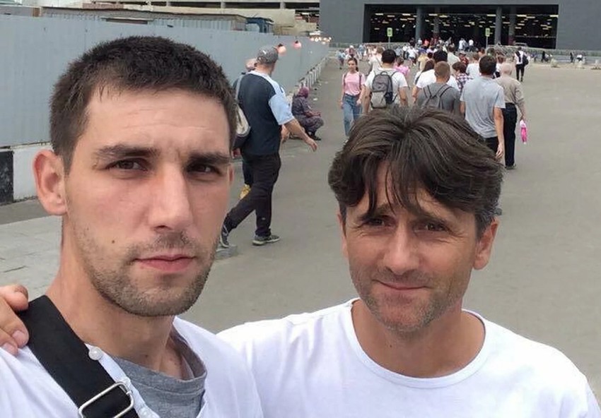 Uroš Prvulović (levo)