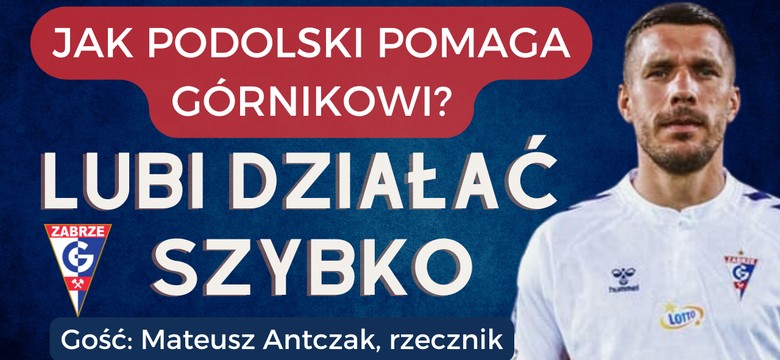 Lukas Podolski namawia piłkarzy do gry w Górniku Zabrze. Wiemy, jak to robi