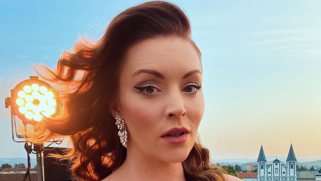 Speváčka a herečka Barbora Švidraňová.
