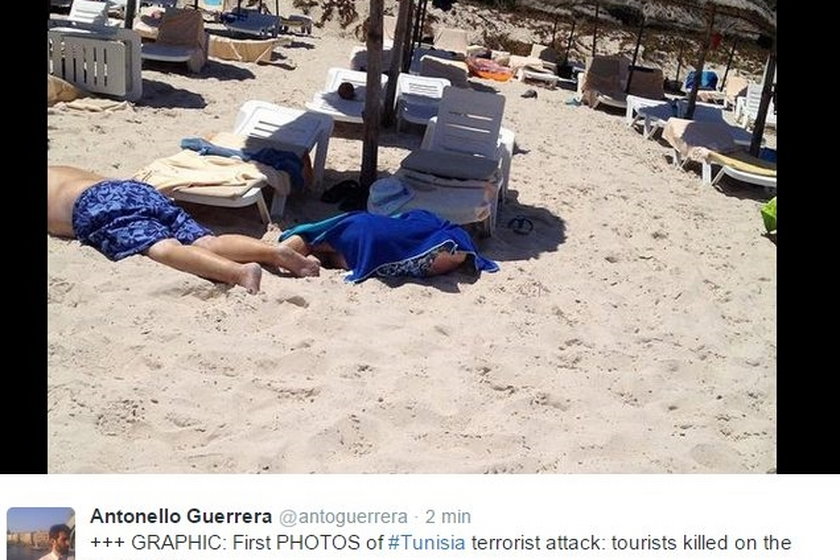 Zamach terrorystyczny w hotelu w Tunezji