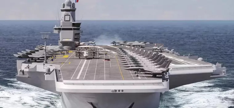 Nowy superlotniskowiec NATO. Francja buduje prawdziwego giganta