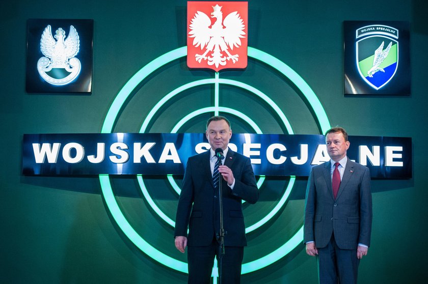 Andrzej Duda i Mariusz Błaszczak