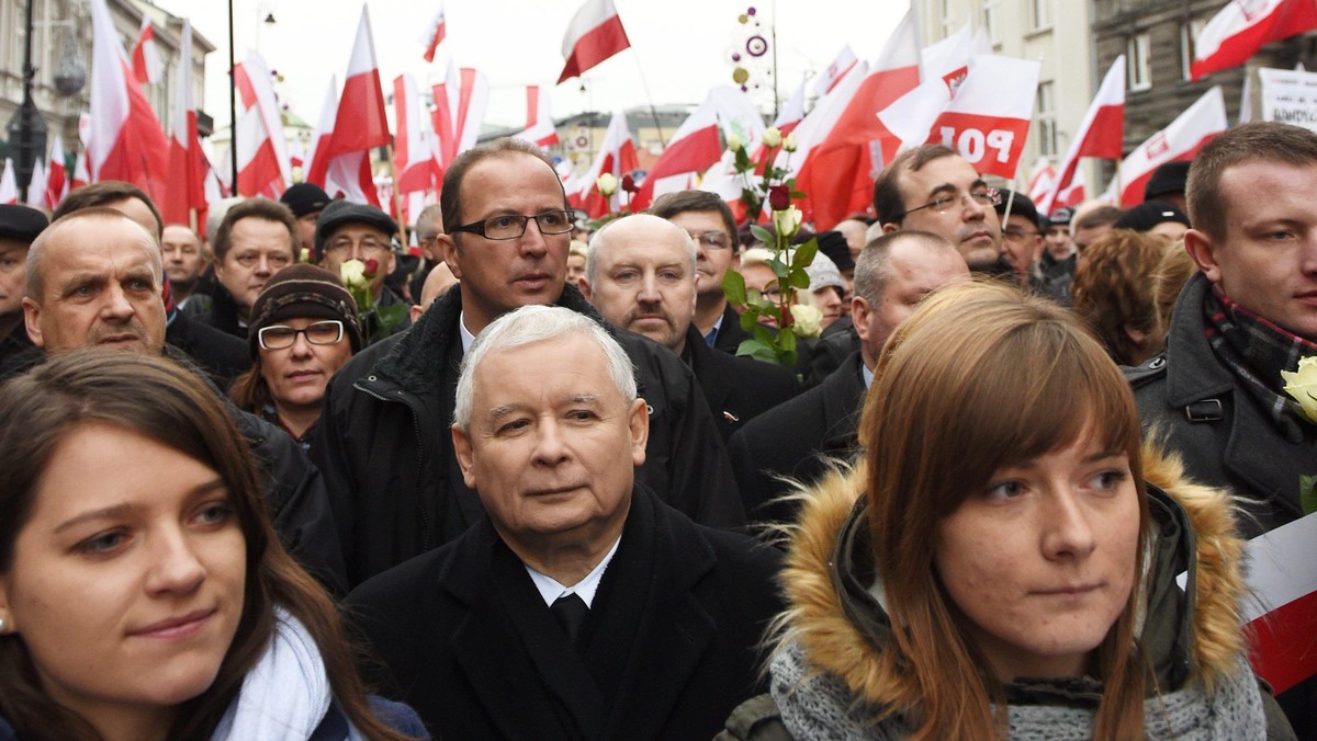 WARSZAWA MARSZ W OBRONIE DEMOKRACJI I WOLNOŚCI MEDIÓW