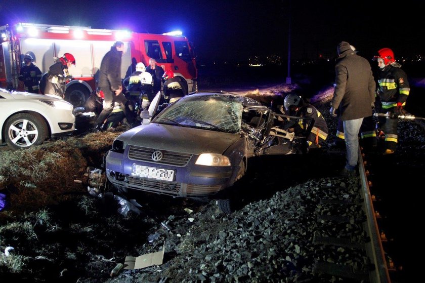 Tragedia na przejeździe kolejowym