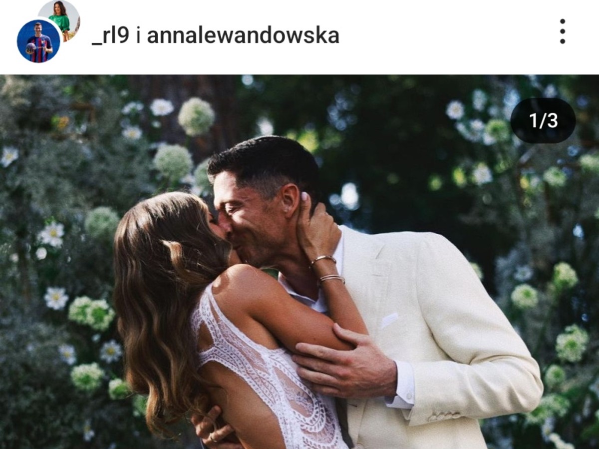 Anna i Robert Lewandowski