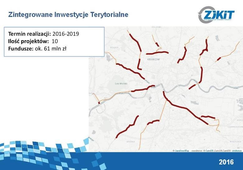 Ścieżki rowerowe, które mają powstać w ramach Zintegrowanych Inwestycji Terytorialnych