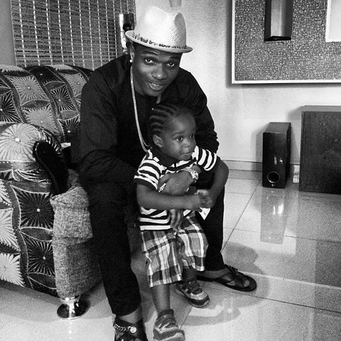 Wizkid welcomed his first son, Boluwatife in 2011 at the age of 21 with his then-girlfriend turned baby mama, Shola Ogudugu