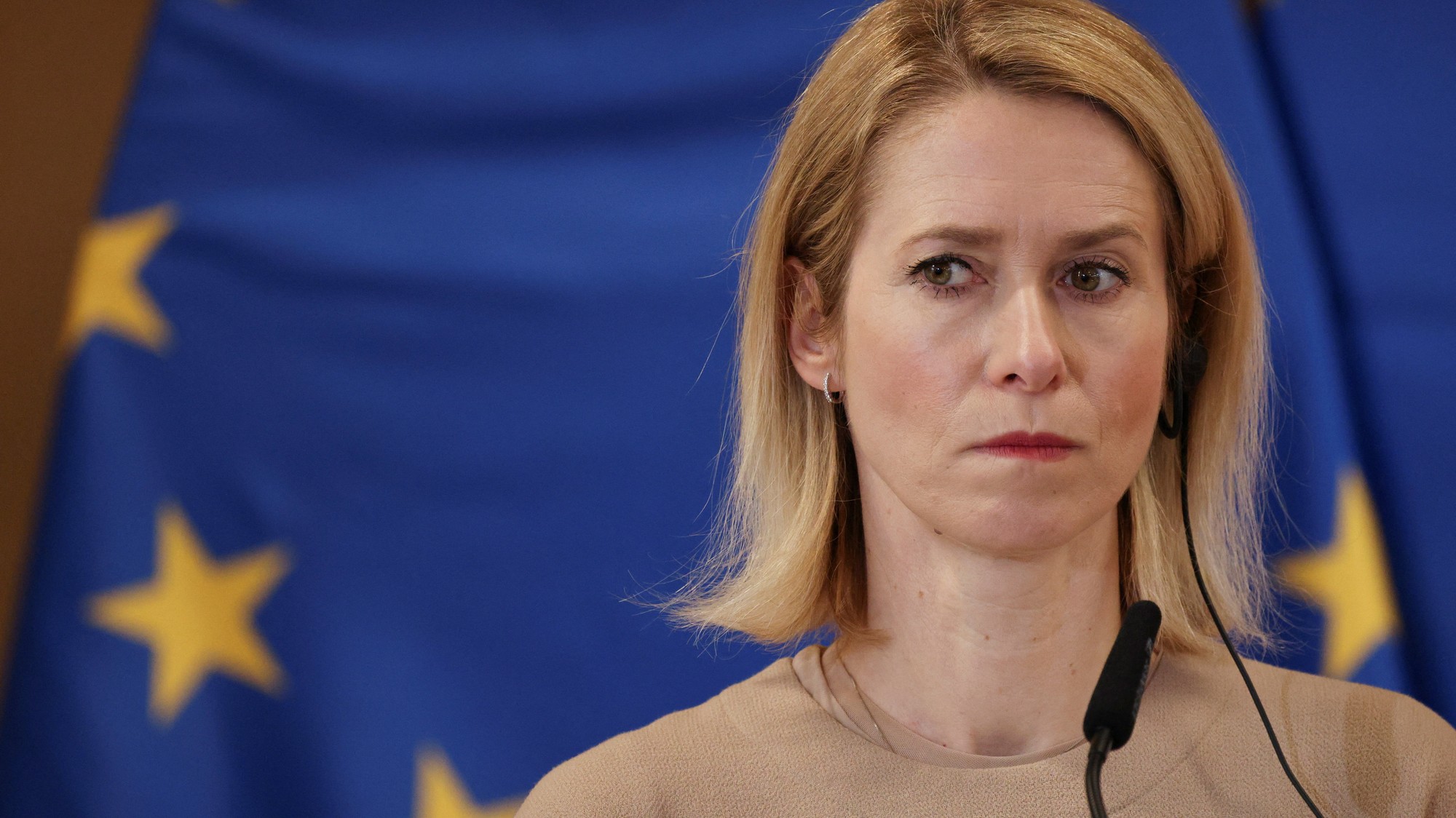 Vysoká predstaviteľka EÚ pre zahraničné veci a bezpečnostnú politiku Kaja Kallasová.