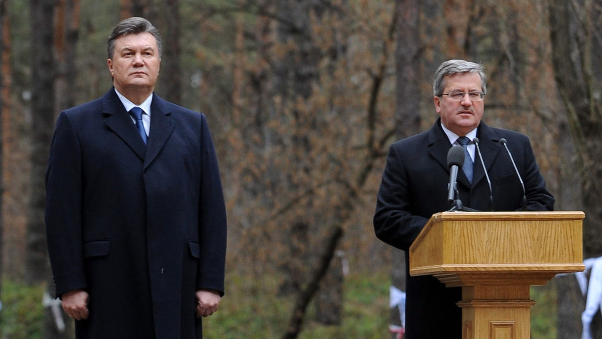 Prezydenci Polski i Ukrainy, Bronisław Komorowski i Wiktor Janukowycz, rozmawiali dzisiaj w Kijowie o przygotowaniach do grudniowego szczytu Ukraina-UE oraz sprawie b. premier Julii Tymoszenko, która kładzie się cieniem na relacjach Kijowa i Brukseli.