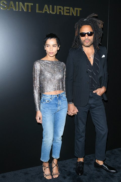 Znani ojcowie i ich sławne córki: Lenny Kravitz i Zoe Kravitz