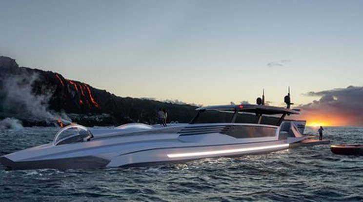 A luxus tengeralattjáró szuperjachtos élményt nyújt a hullámok alatt / Fotó: Profimedia